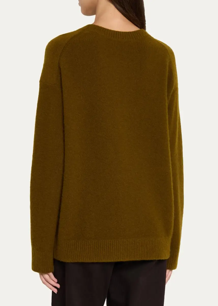 Vince Boiled Cashmere Crewneck Sweater | Thumbnail 7 Vince Boiled Cashmere Crewneck Sweater | Thumbnail 7