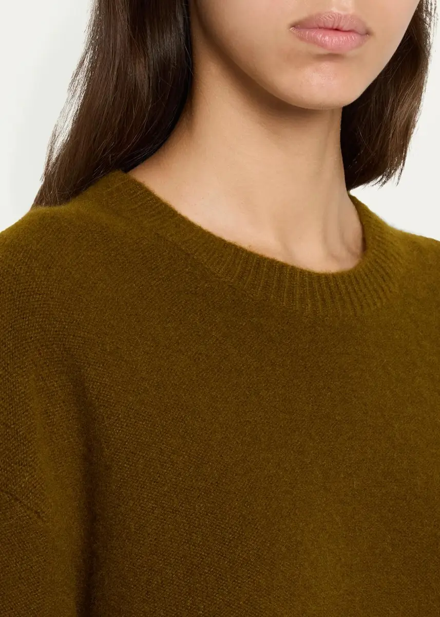 Vince Boiled Cashmere Crewneck Sweater | Thumbnail 9 Vince Boiled Cashmere Crewneck Sweater | Thumbnail 9