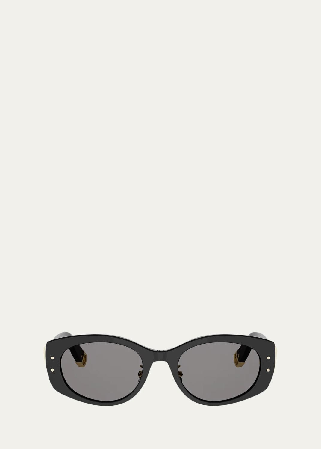 New B1U 52MM Oval Sunglasses