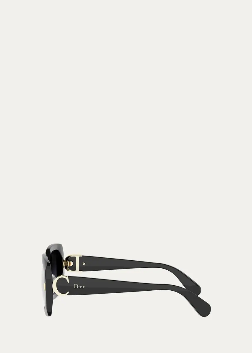 Dior Initials S2I 53MM Square Sunglasses | Thumbnail 2 Dior Initials S2I 53MM Square Sunglasses | Thumbnail 2