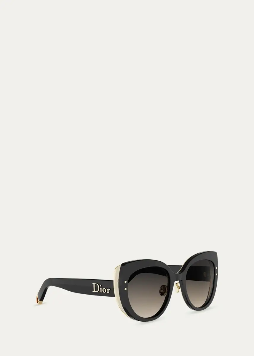 Dior New R1U 54MM Butterfly Sunglasses | Thumbnail 2