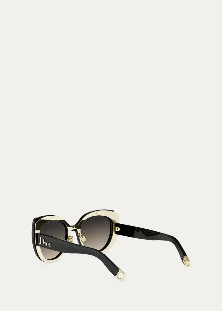 Dior New R1U 54MM Butterfly Sunglasses | Thumbnail 3