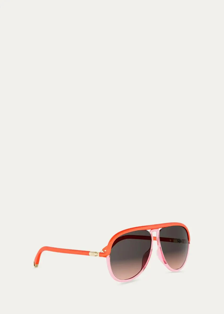 Dior Twincolors 61MM Aviator Sunglasses | Thumbnail 2