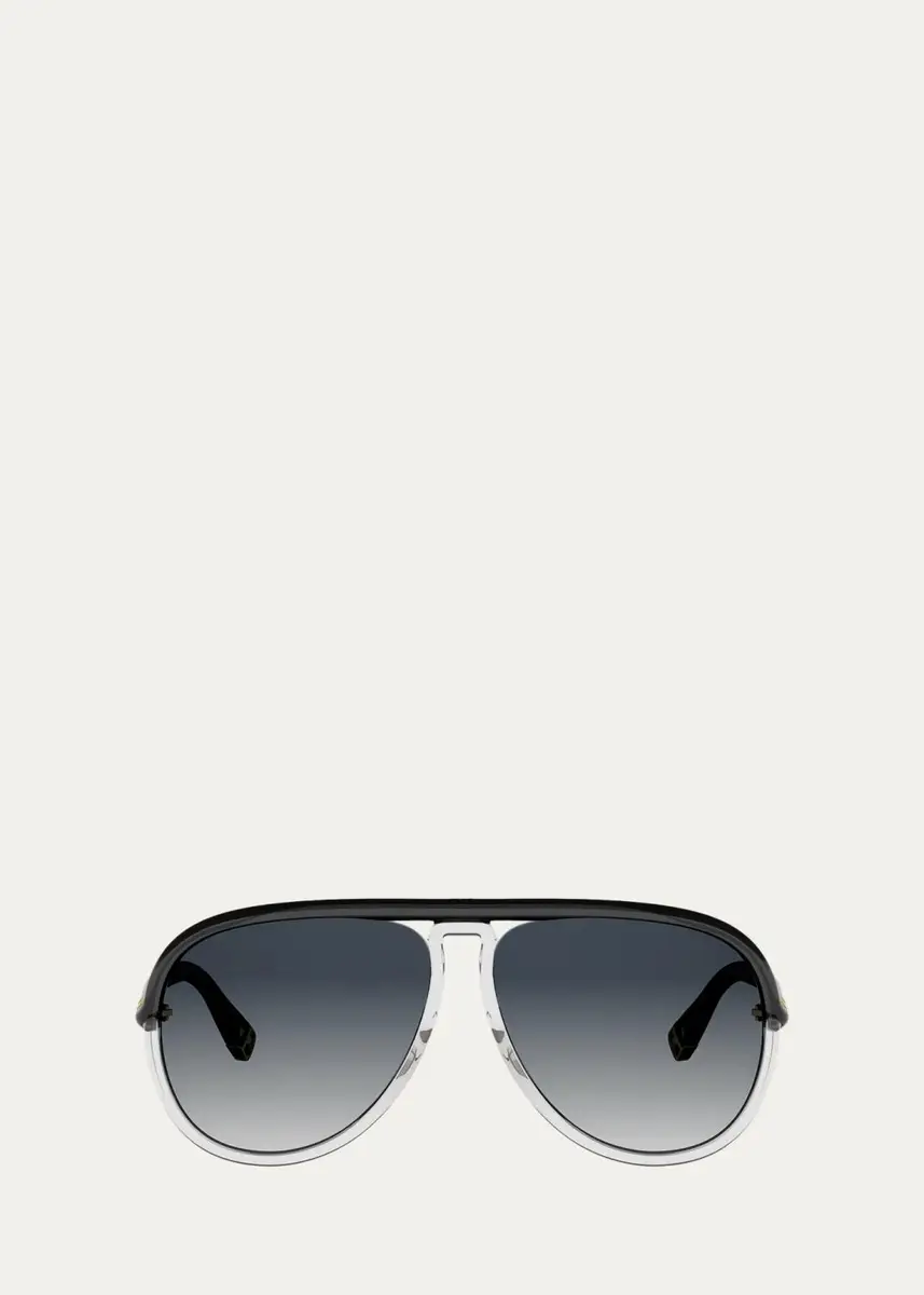 Dior Twincolors 61MM Aviator Sunglasses | Thumbnail 4