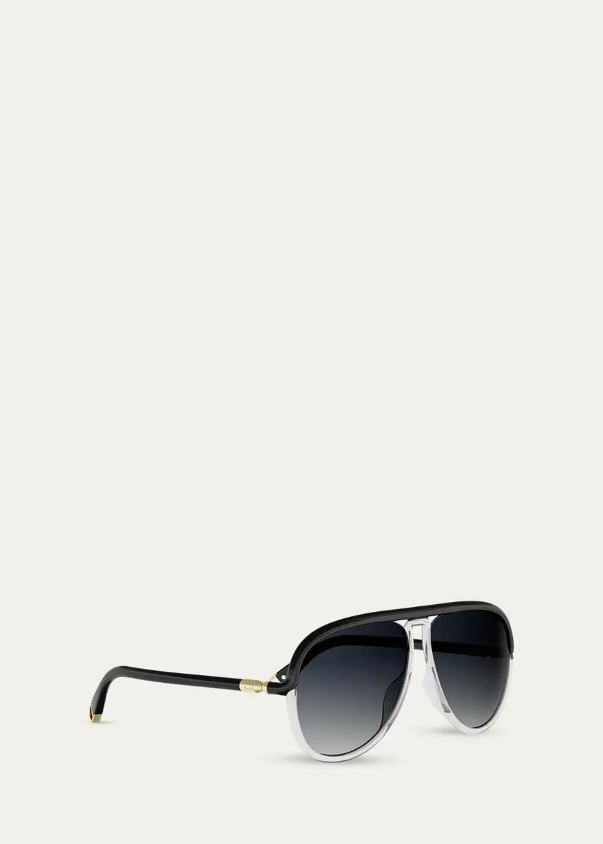 Dior Twincolors 61MM Aviator Sunglasses | Thumbnail 5