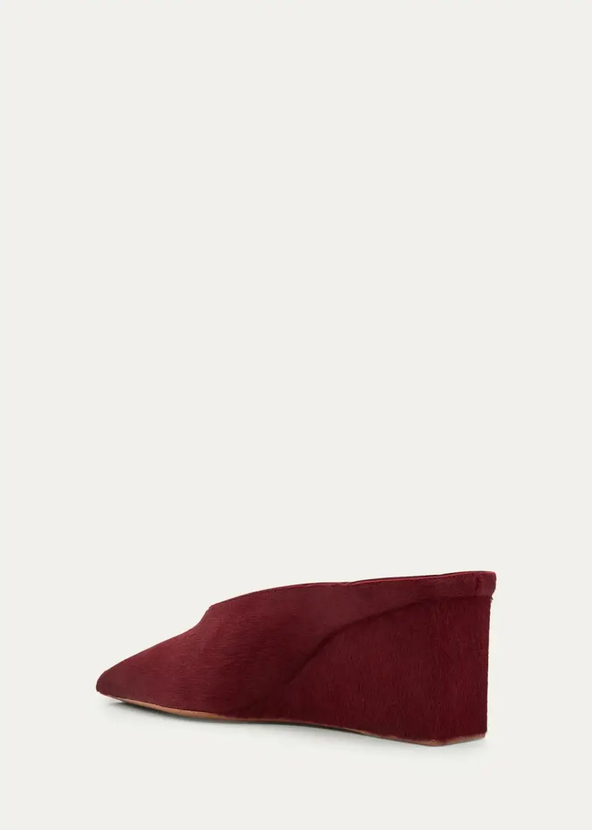 Alaïa 75mm Cube Calf Hair Mule Pumps | Thumbnail 4