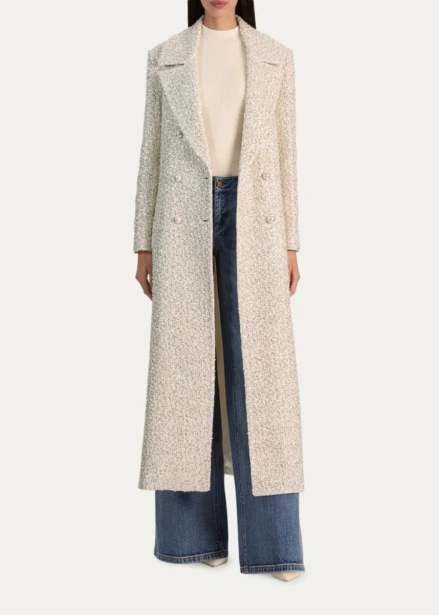Alice + Olivia Nicholas Embellished Coat | Thumbnail 2 Alice + Olivia Nicholas Embellished Coat | Thumbnail 2