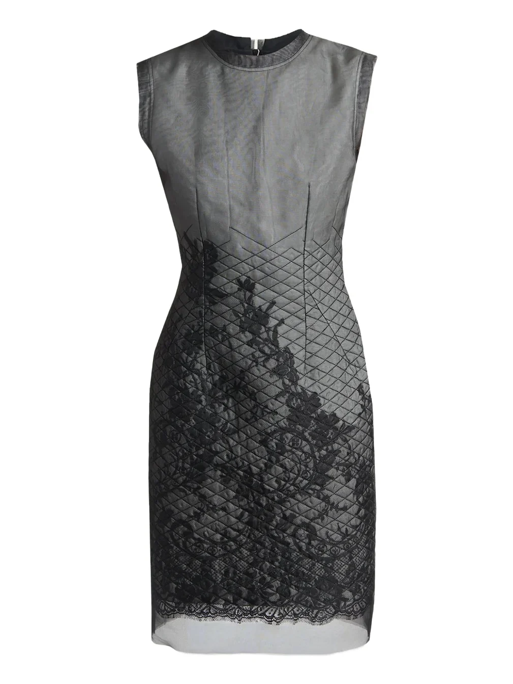 Alexander McQueen Quilted Lace Dress