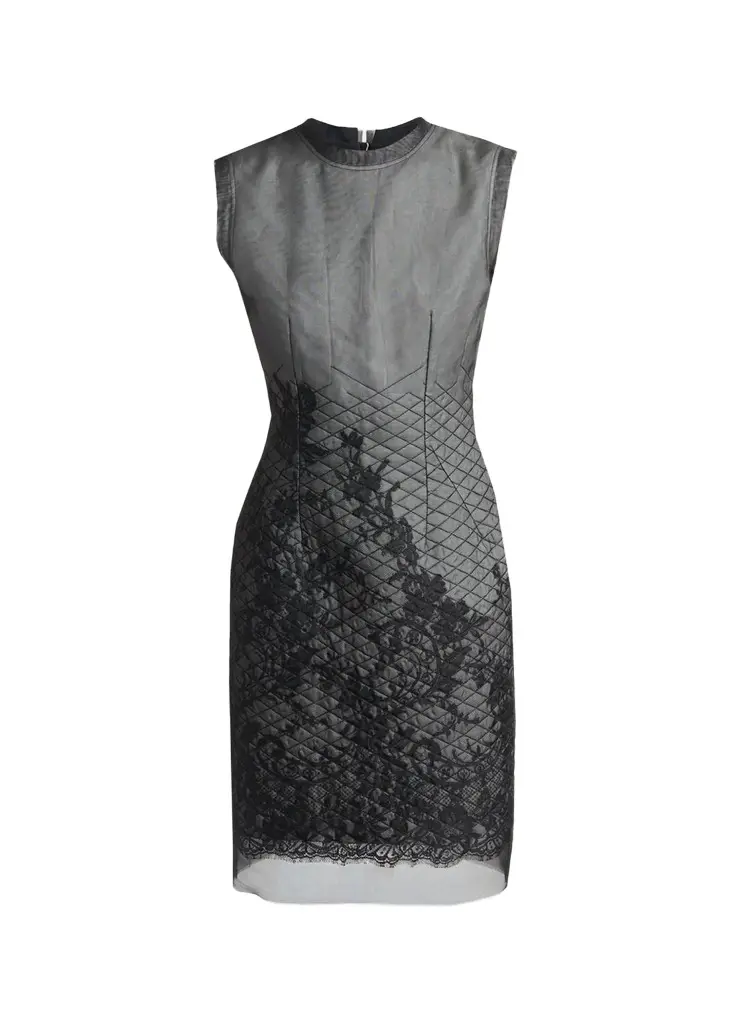 Quilted Lace Dress Quilted Lace Dress