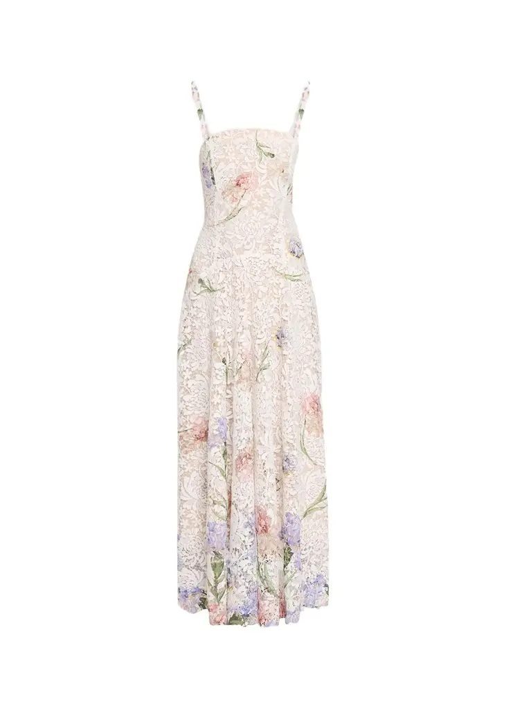 Dégradé Iris Guipure Sleeveless Dress Dégradé Iris Guipure Sleeveless Dress