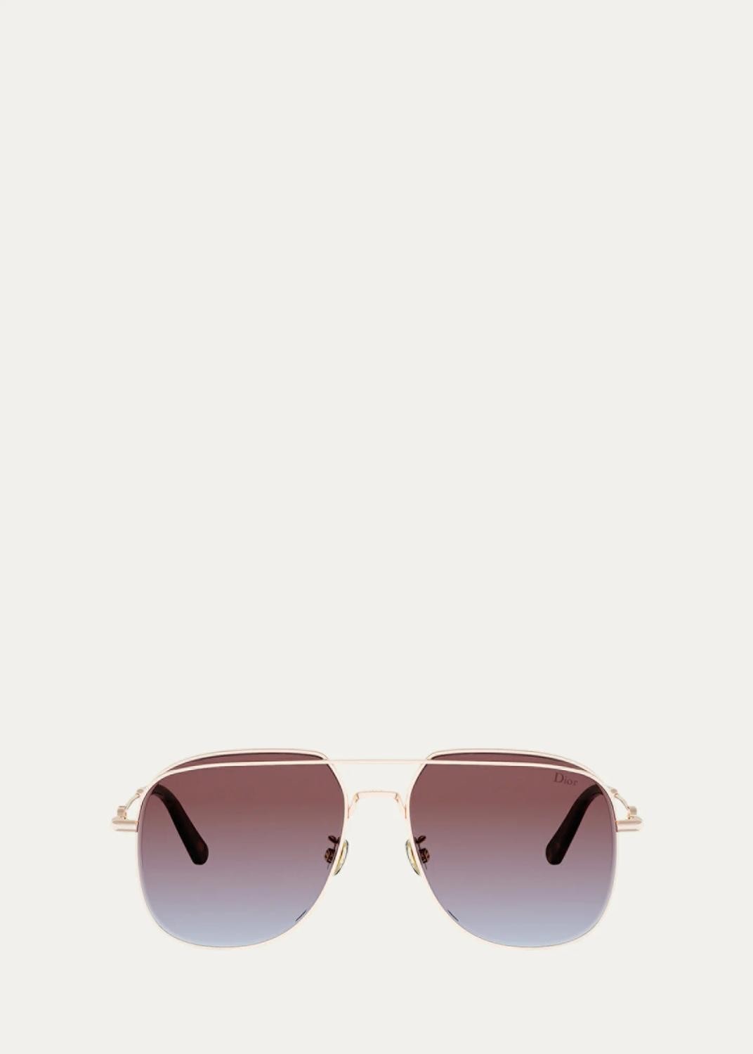 Petit CD A1U 56MM Square Sunglasses Petit CD A1U 56MM Square Sunglasses