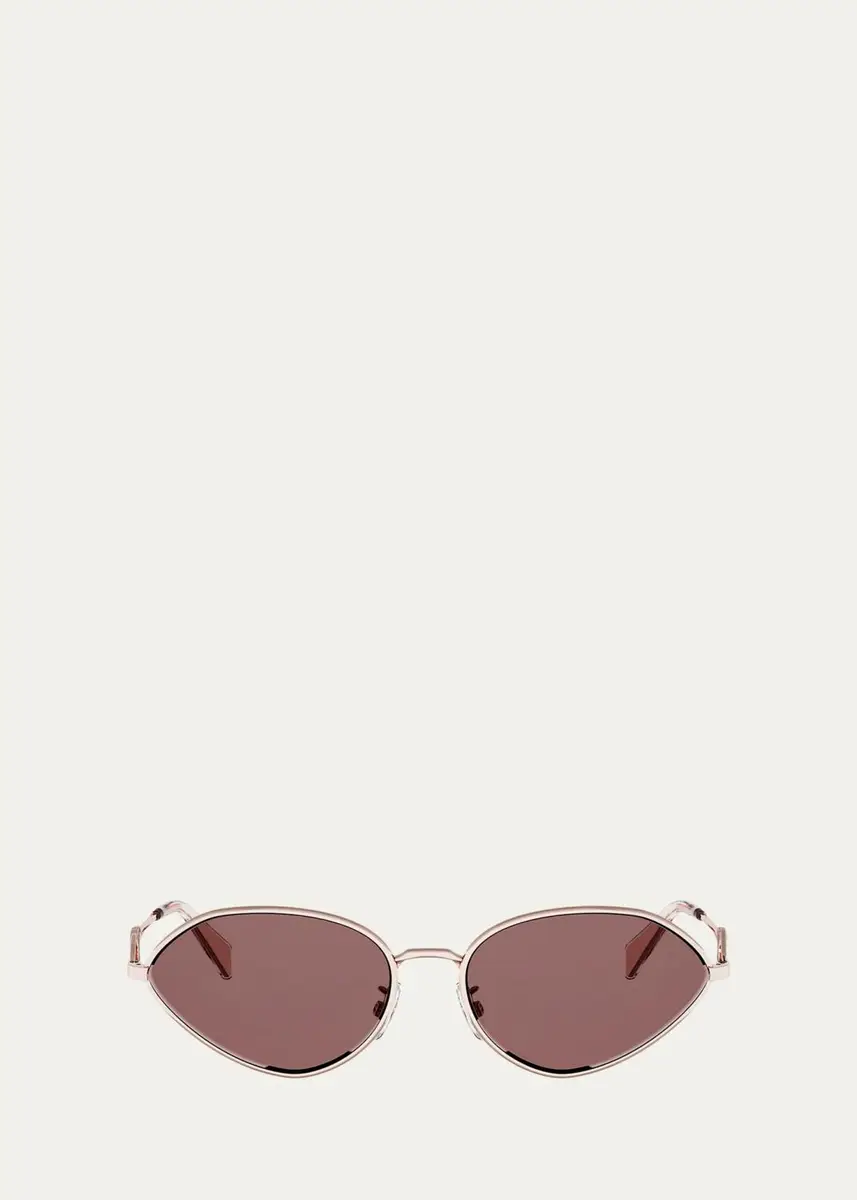 Celine Wire 58MM Oval Sunglasses | Thumbnail 4 Celine Wire 58MM Oval Sunglasses | Thumbnail 4