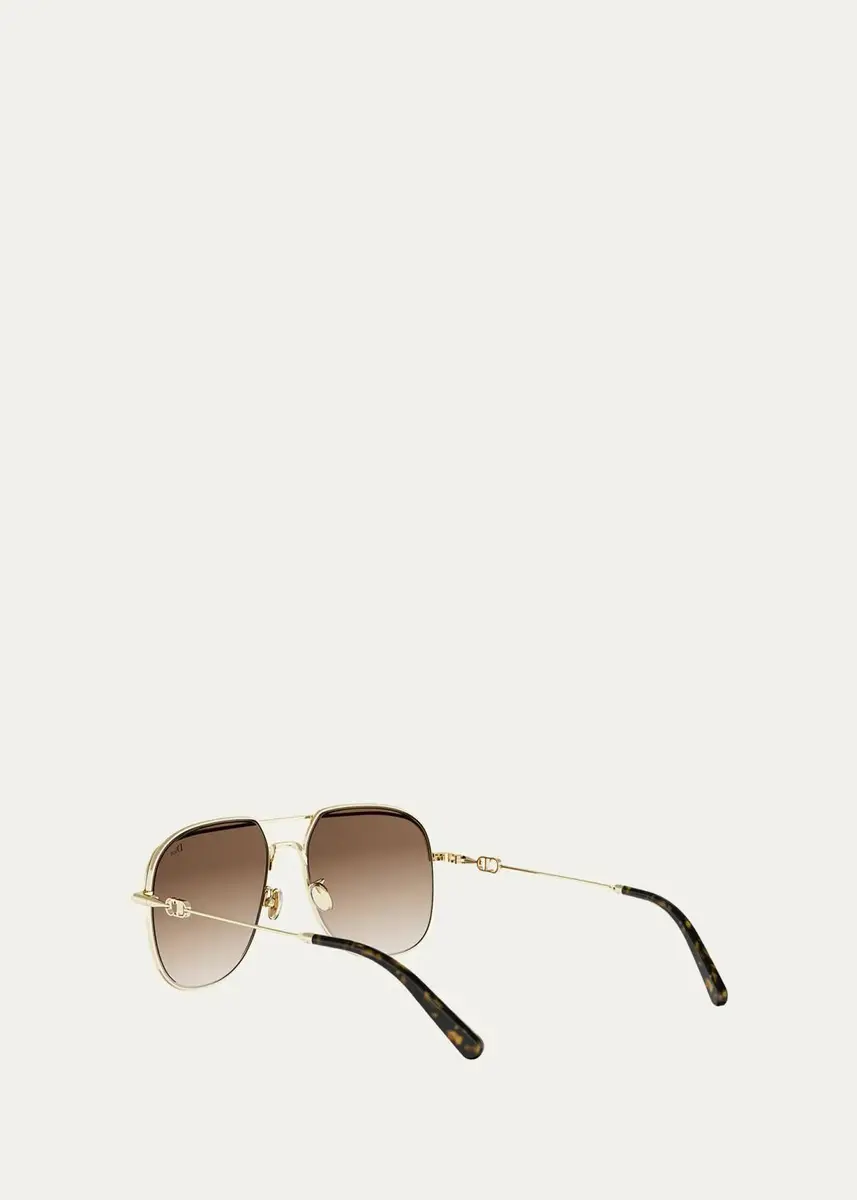 Dior Petit CD A1U 56MM Pilot Sunglasses | Thumbnail 2 Dior Petit CD A1U 56MM Pilot Sunglasses | Thumbnail 2