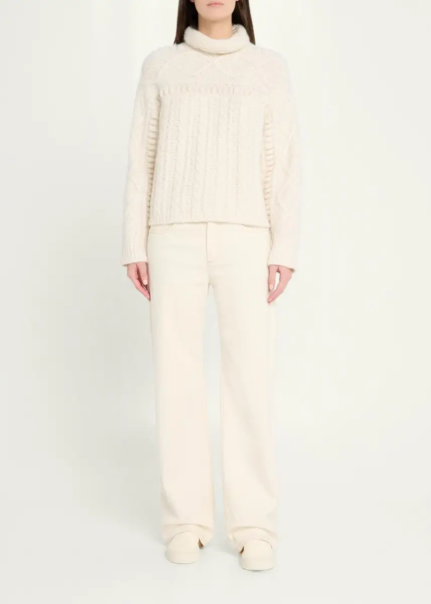 Guest In Residence Super Cloud Cashmere-Silk Sweater | Thumbnail 2 Guest In Residence Super Cloud Cashmere-Silk Sweater | Thumbnail 2