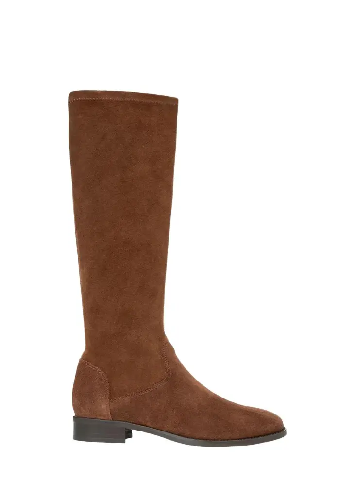 Aquatalia 25mm Sabrena Waterproof Suede Knee-High Boots