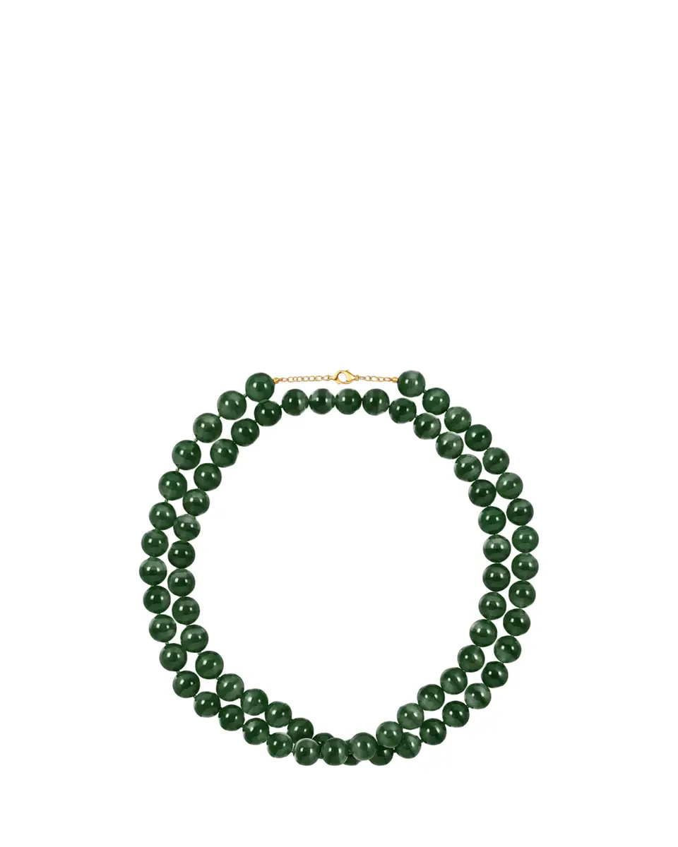 JIA JIA Dragon Jade Double Beaded Necklace | Thumbnail 2 JIA JIA Dragon Jade Double Beaded Necklace | Thumbnail 2