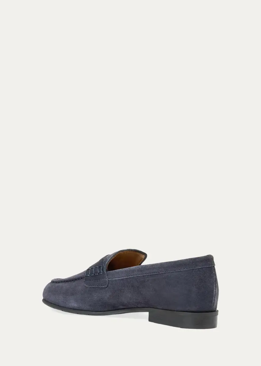 Aquatalia Ellis Waterproof Suede Penny Loafers | Thumbnail 3 Aquatalia Ellis Waterproof Suede Penny Loafers | Thumbnail 3