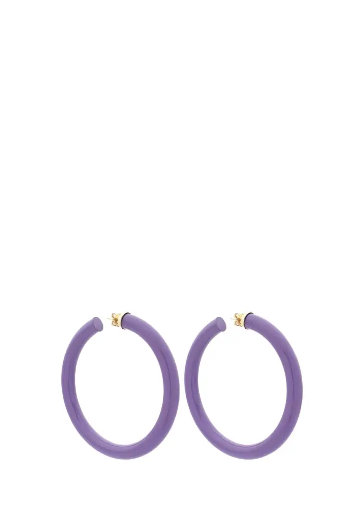 18K Barbarella Large Hoop Earrings 18K Barbarella Large Hoop Earrings