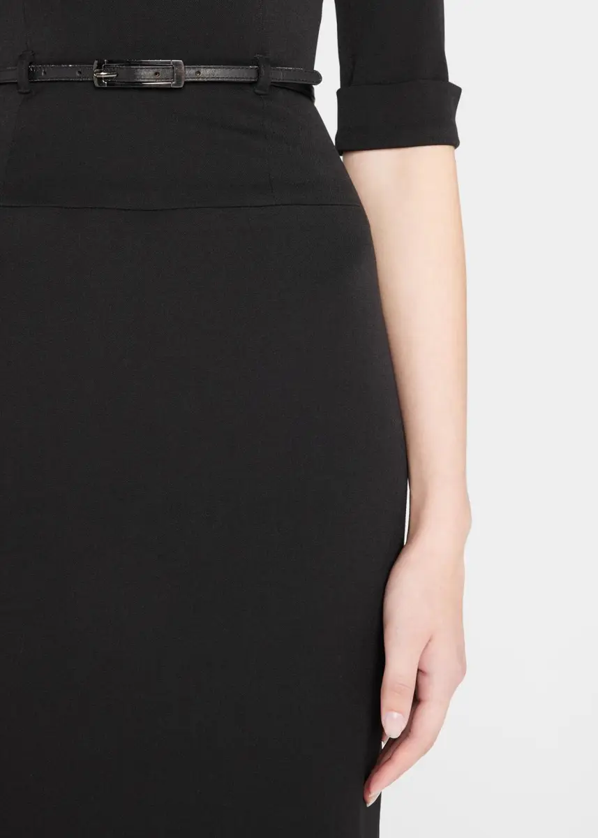BLACK HALO Jackie 3/4-Sleeve Sheath Dress | Thumbnail 4 BLACK HALO Jackie 3/4-Sleeve Sheath Dress | Thumbnail 4
