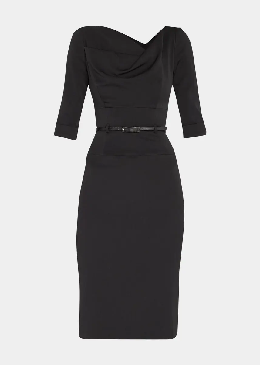 BLACK HALO Jackie 3/4-Sleeve Sheath Dress | Thumbnail 5 BLACK HALO Jackie 3/4-Sleeve Sheath Dress | Thumbnail 5