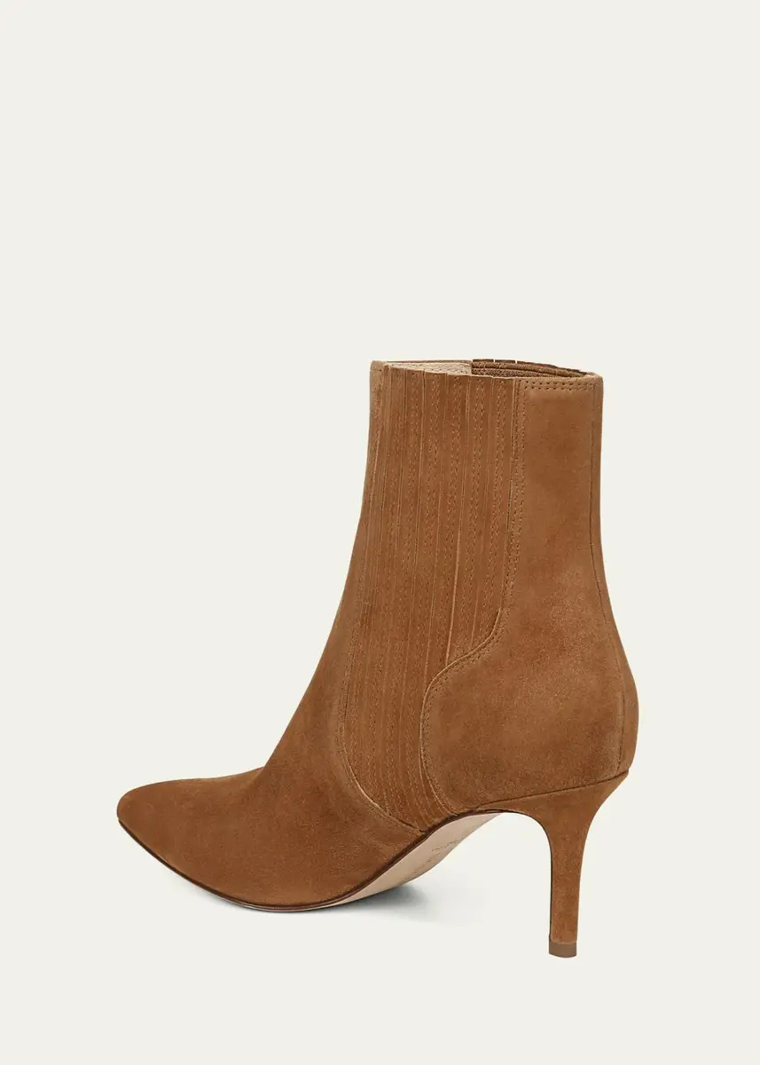 Veronica Beard 70mm Lisa Suede Stiletto Ankle Booties | Thumbnail 4