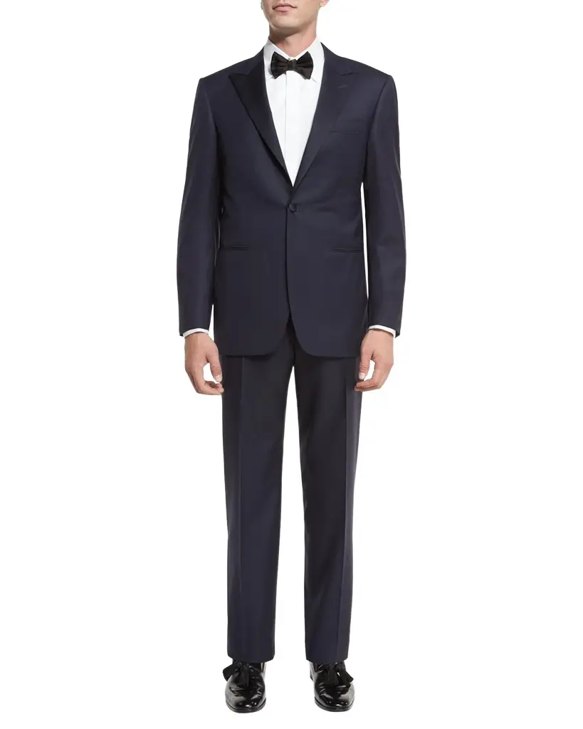 Canali Super 150s Wool Tuxedo Suit