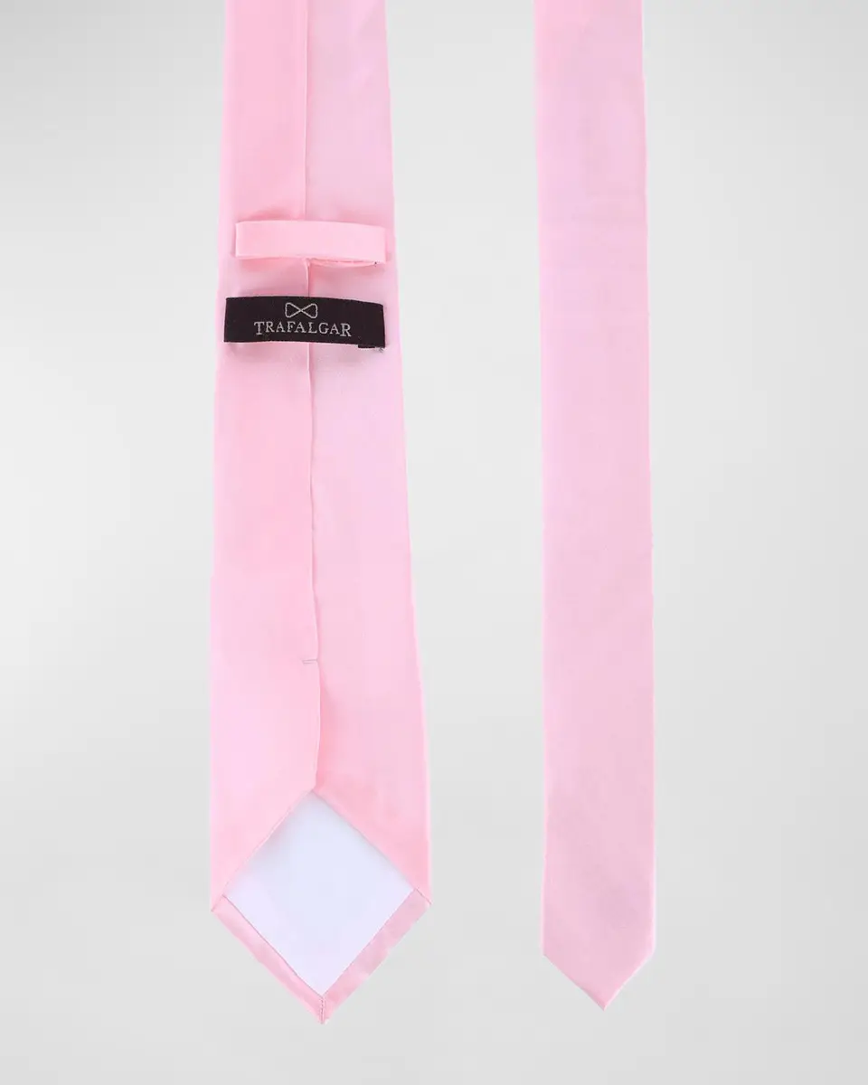 Trafalgar Men's Sutton Formal Silk Necktie | Thumbnail 3 Trafalgar Men's Sutton Formal Silk Necktie | Thumbnail 3