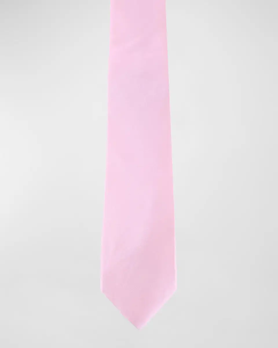 Trafalgar Men's Sutton Formal Silk Necktie | Thumbnail 5 Trafalgar Men's Sutton Formal Silk Necktie | Thumbnail 5