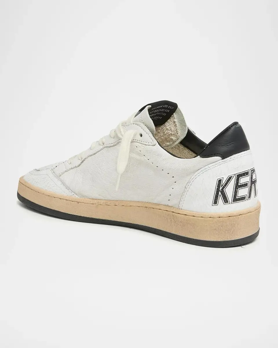 Golden Goose Ballstar Bicolor Leather Low-Top Sneakers | Thumbnail 4 Golden Goose Ballstar Bicolor Leather Low-Top Sneakers | Thumbnail 4