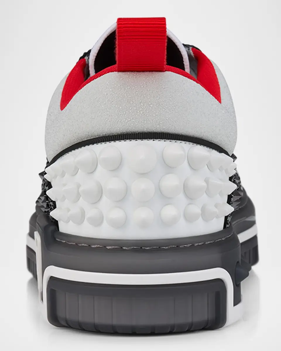 Christian Louboutin Men's Astroloubi Strass Eternity Low-Top Sneakers | Thumbnail 4 Christian Louboutin Men's Astroloubi Strass Eternity Low-Top Sneakers | Thumbnail 4