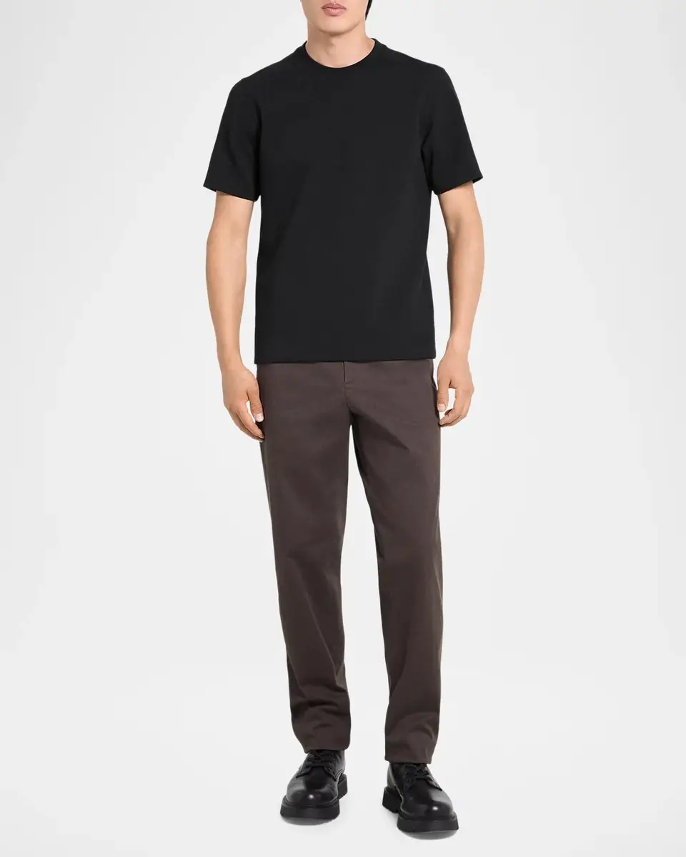 Theory Men's Delroy Double-Knit T-Shirt | Thumbnail 2 Theory Men's Delroy Double-Knit T-Shirt | Thumbnail 2