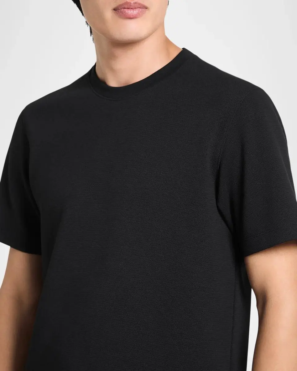 Theory Men's Delroy Double-Knit T-Shirt | Thumbnail 5 Theory Men's Delroy Double-Knit T-Shirt | Thumbnail 5