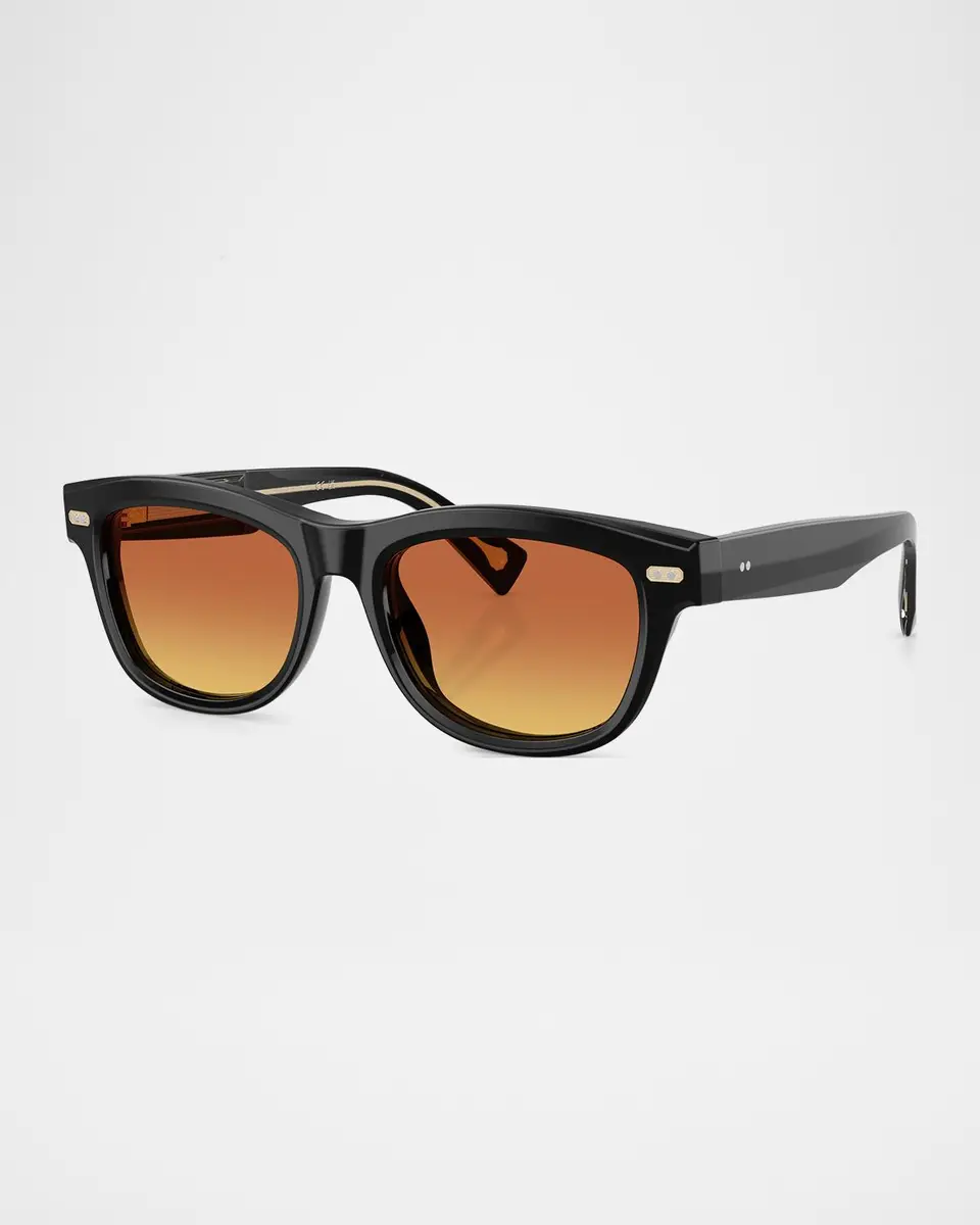 Brunello Cucinelli Iconic Meridian 53mm Rectangular Sunglasses | Thumbnail 3 Brunello Cucinelli Iconic Meridian 53mm Rectangular Sunglasses | Thumbnail 3