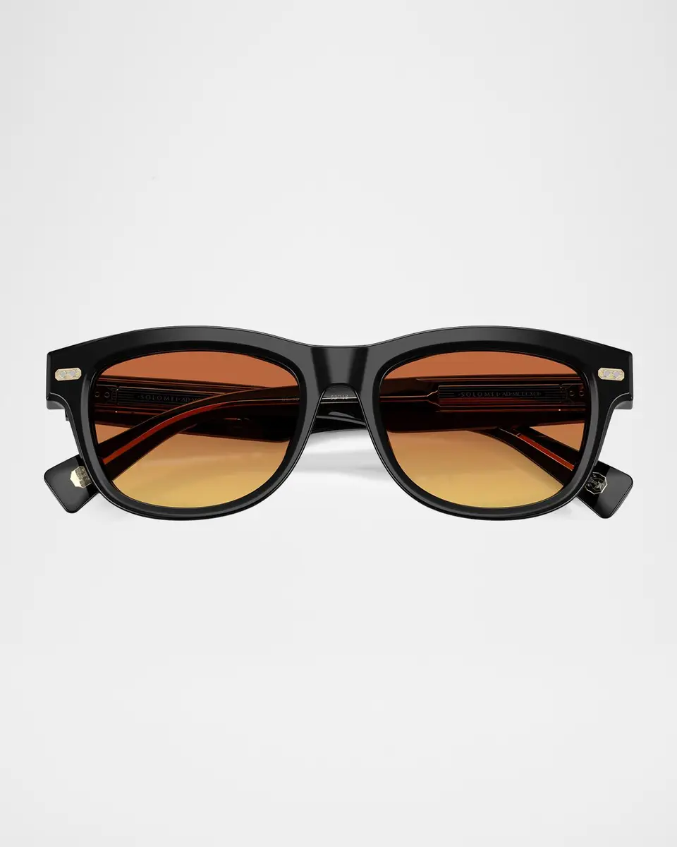 Brunello Cucinelli Iconic Meridian 53mm Rectangular Sunglasses | Thumbnail 5 Brunello Cucinelli Iconic Meridian 53mm Rectangular Sunglasses | Thumbnail 5