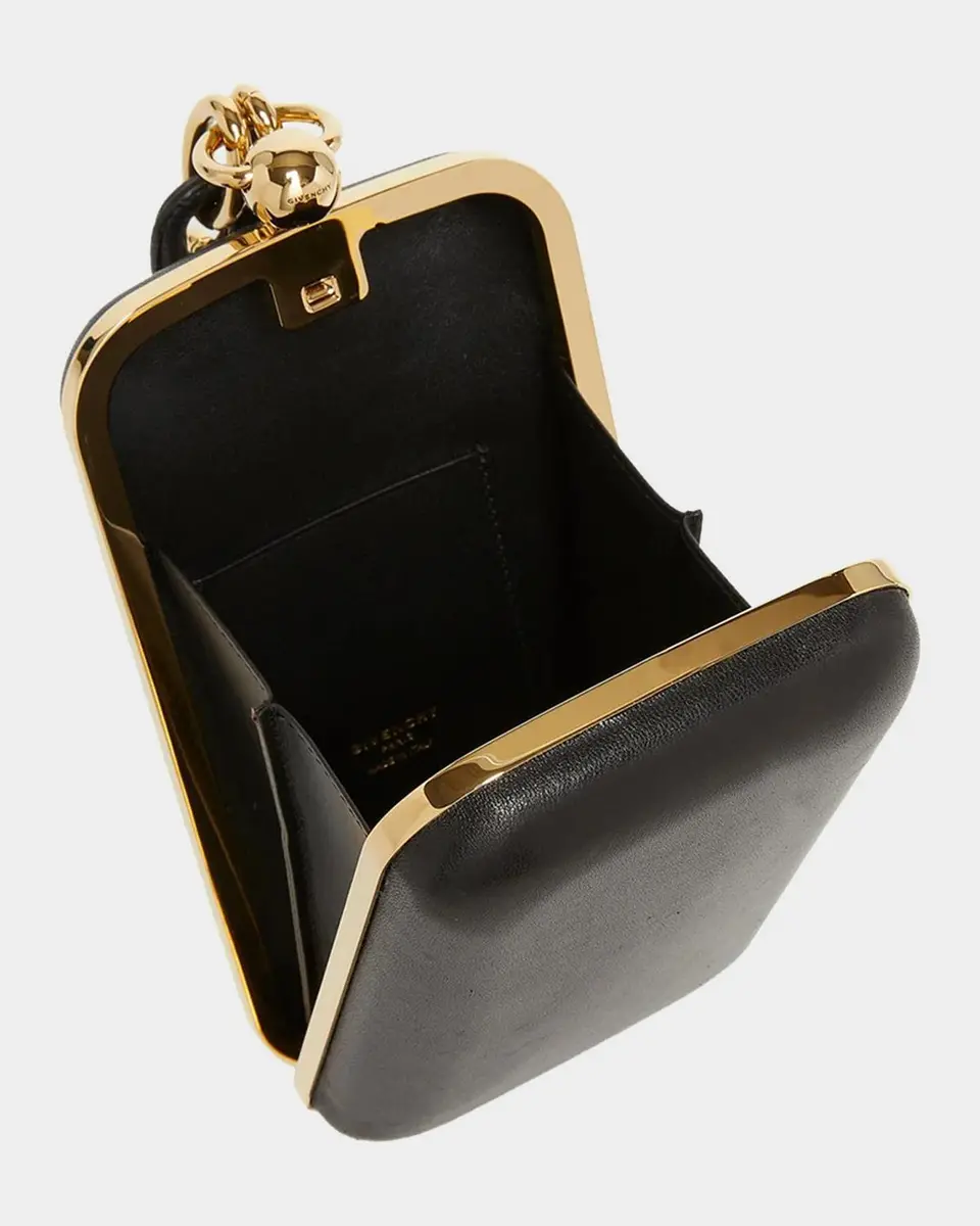 Givenchy Wristlet Clutch Bag in Nappa Leather | Thumbnail 4 Givenchy Wristlet Clutch Bag in Nappa Leather | Thumbnail 4