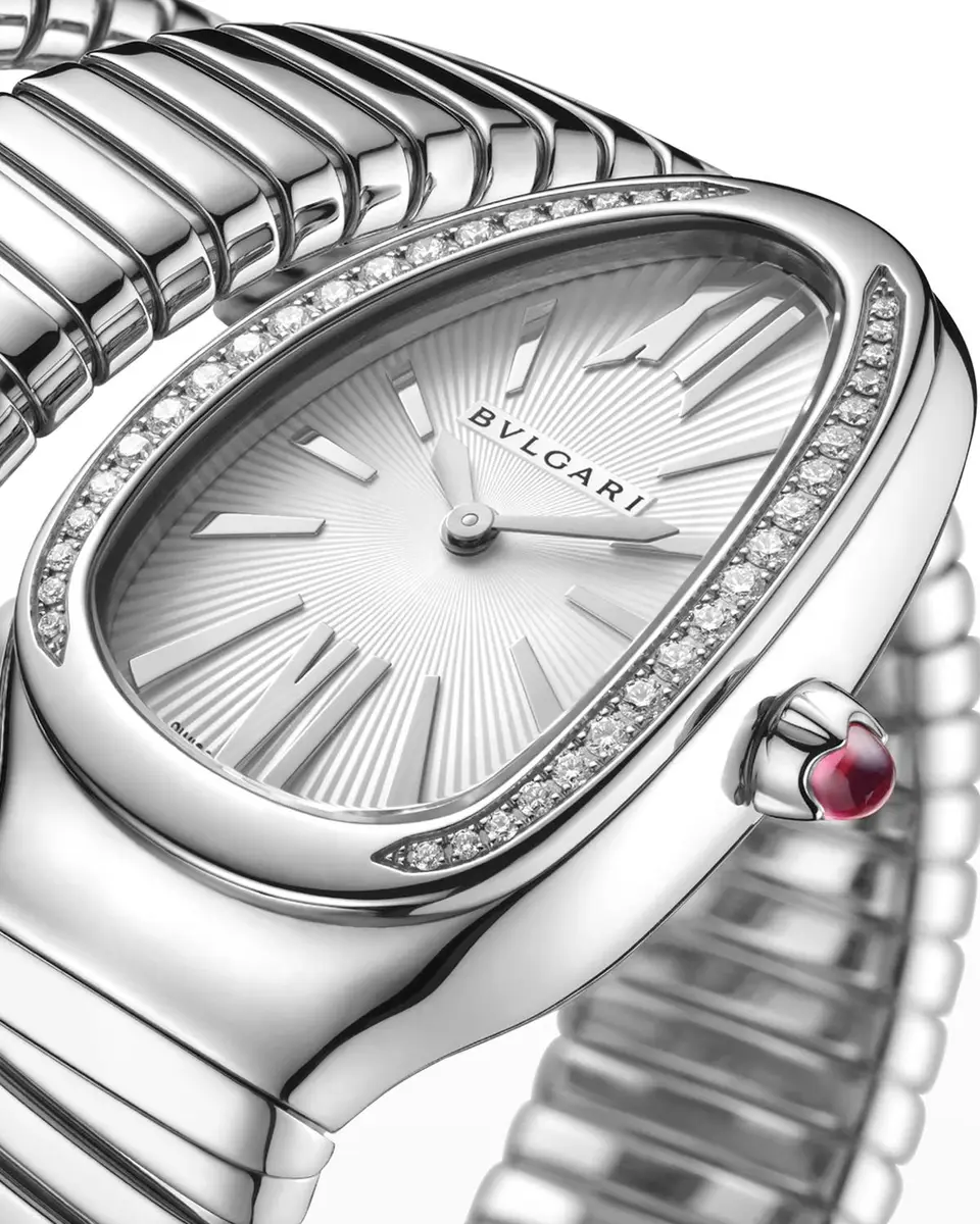 BVLGARI 35mm Serpenti Tubogas Diamond Watch | Thumbnail 2 BVLGARI 35mm Serpenti Tubogas Diamond Watch | Thumbnail 2
