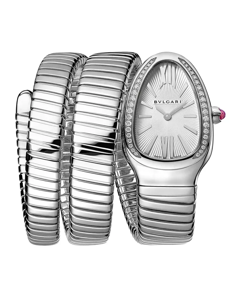 BVLGARI 35mm Serpenti Tubogas Diamond Watch
