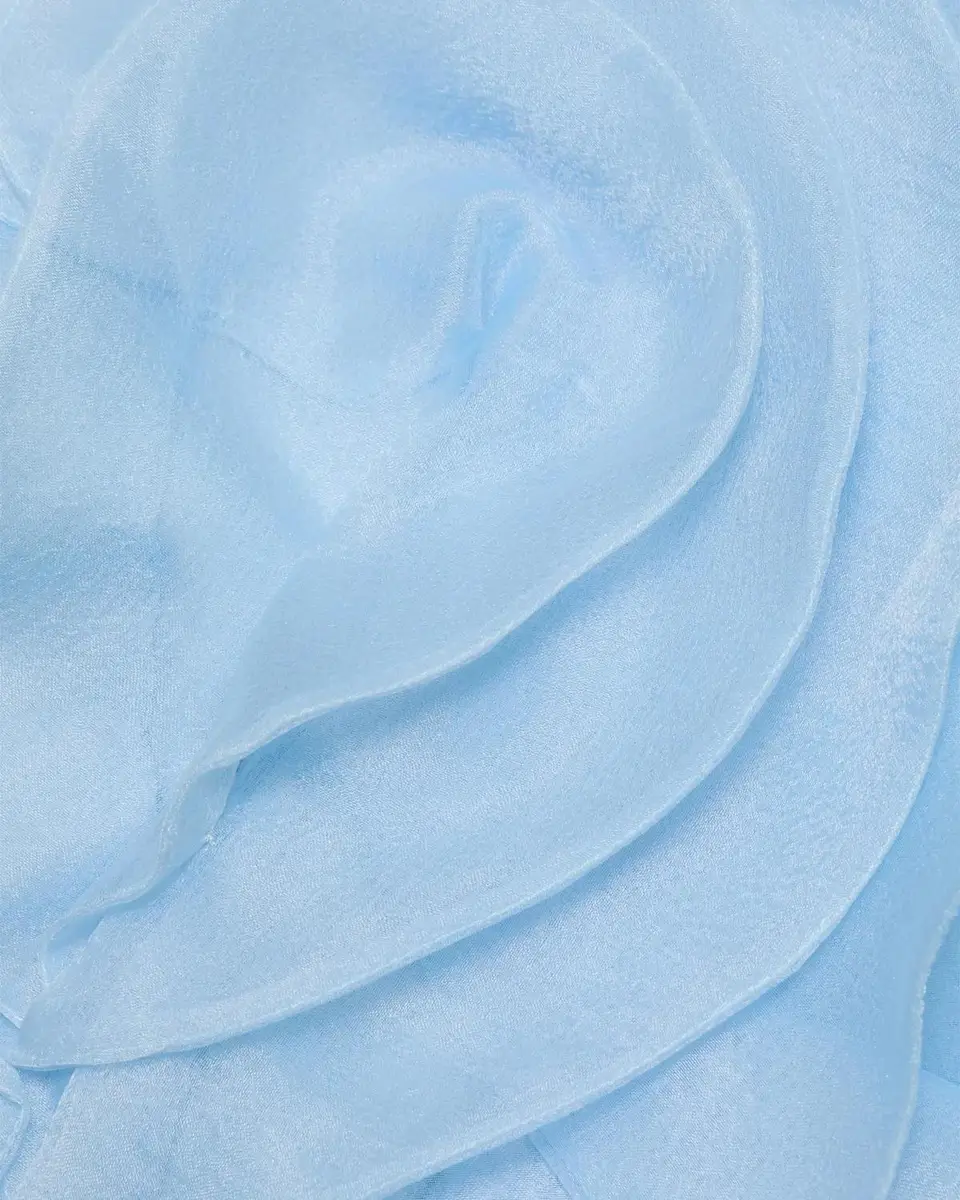 THEIA Gilda Draped Rose Strapless Organza Gown | Thumbnail 6 THEIA Gilda Draped Rose Strapless Organza Gown | Thumbnail 6