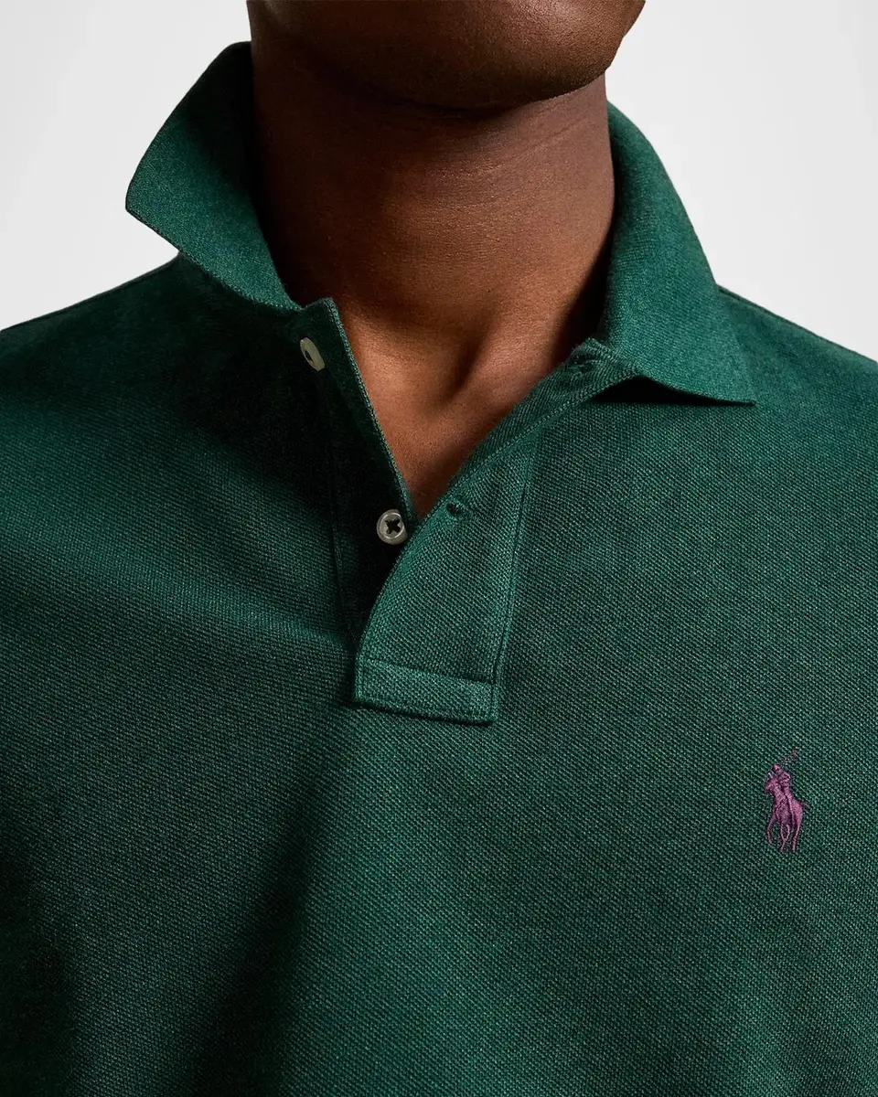 Polo Ralph Lauren Men's Mesh Polo Shirt | Thumbnail 5 Polo Ralph Lauren Men's Mesh Polo Shirt | Thumbnail 5