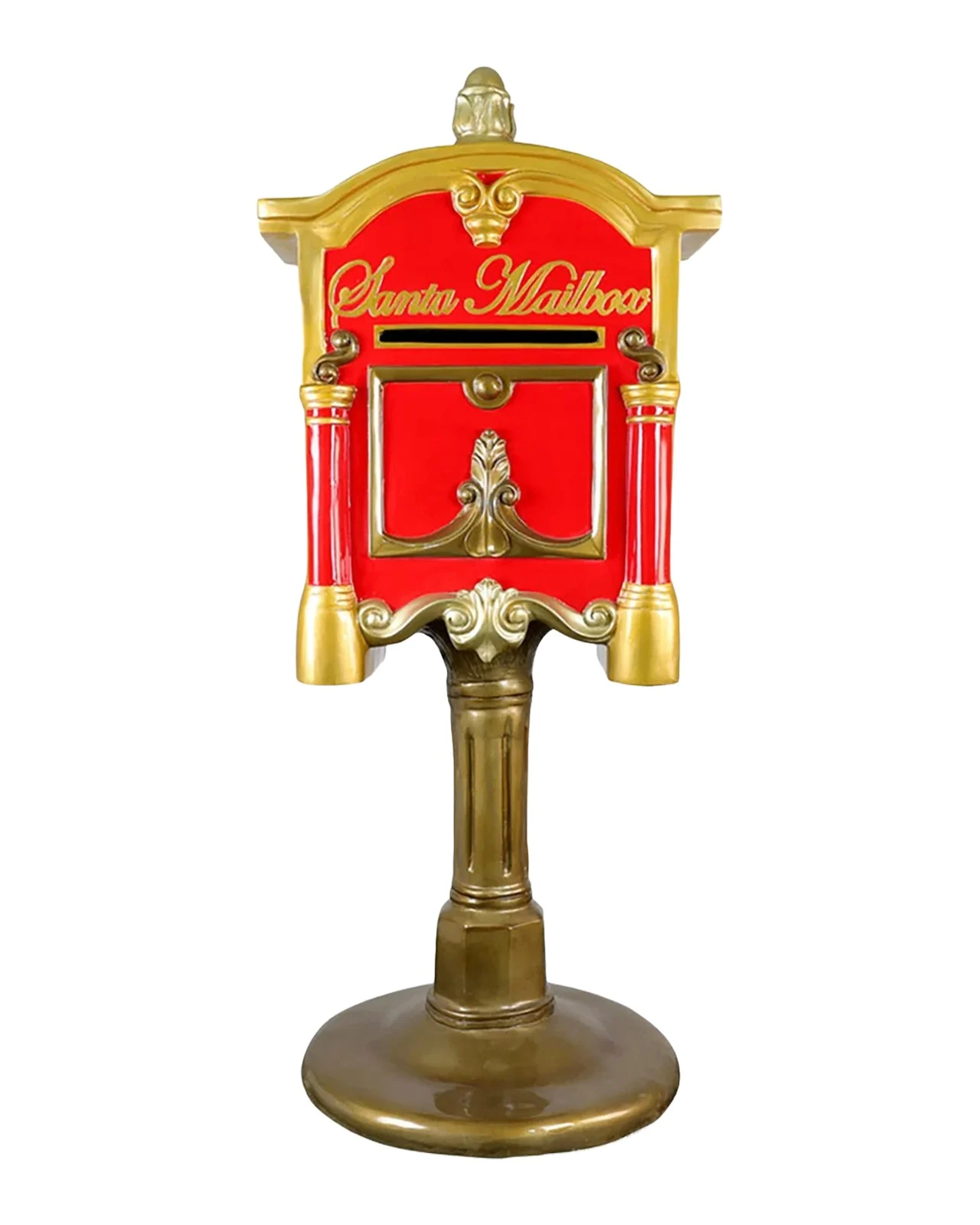 Universal Statues Santa Fiberglass Mailbox