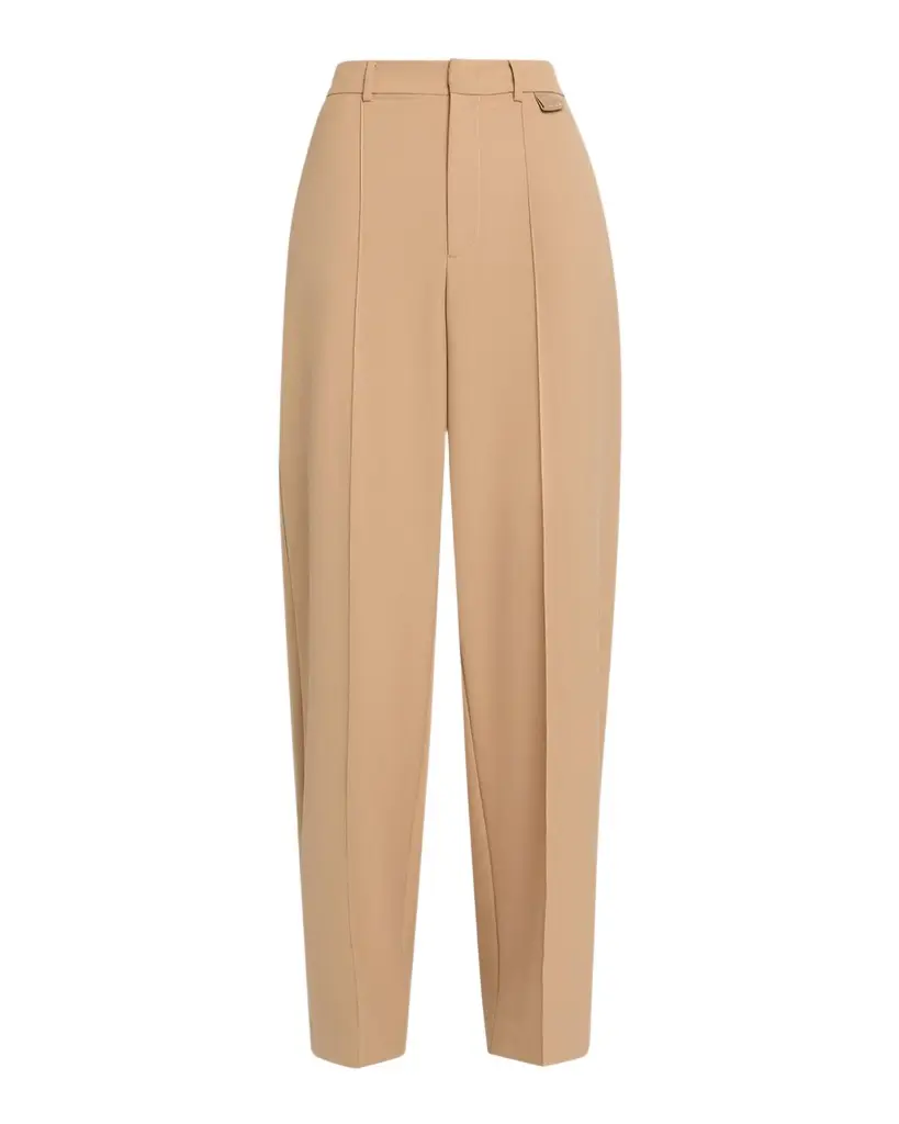 Fabiana Filippi Tapered Tech Fluid Wool Trousers