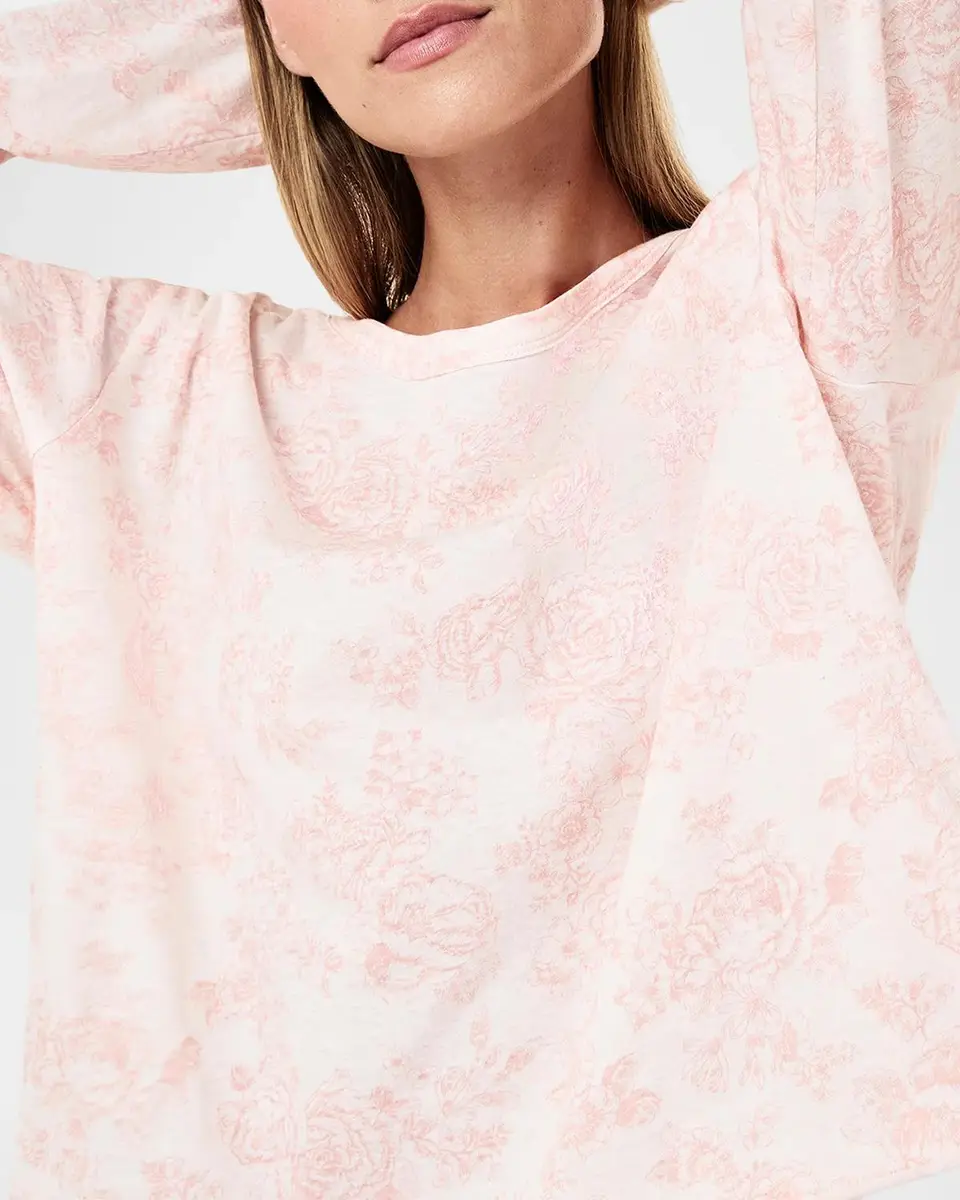 Papinelle Nostalgia Floral Organic Cotton Pajama Set | Thumbnail 5 Papinelle Nostalgia Floral Organic Cotton Pajama Set | Thumbnail 5