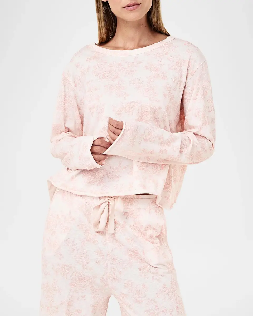 Papinelle Nostalgia Floral Organic Cotton Pajama Set | Thumbnail 6 Papinelle Nostalgia Floral Organic Cotton Pajama Set | Thumbnail 6