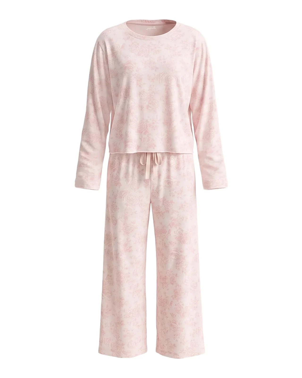 Nostalgia Floral Organic Cotton Pajama Set Nostalgia Floral Organic Cotton Pajama Set