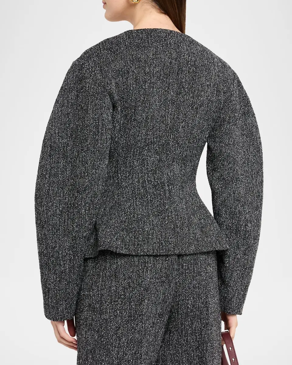 Et Ochs Viktor Barrel-Sleeve Suiting Jacket | Thumbnail 3 Et Ochs Viktor Barrel-Sleeve Suiting Jacket | Thumbnail 3