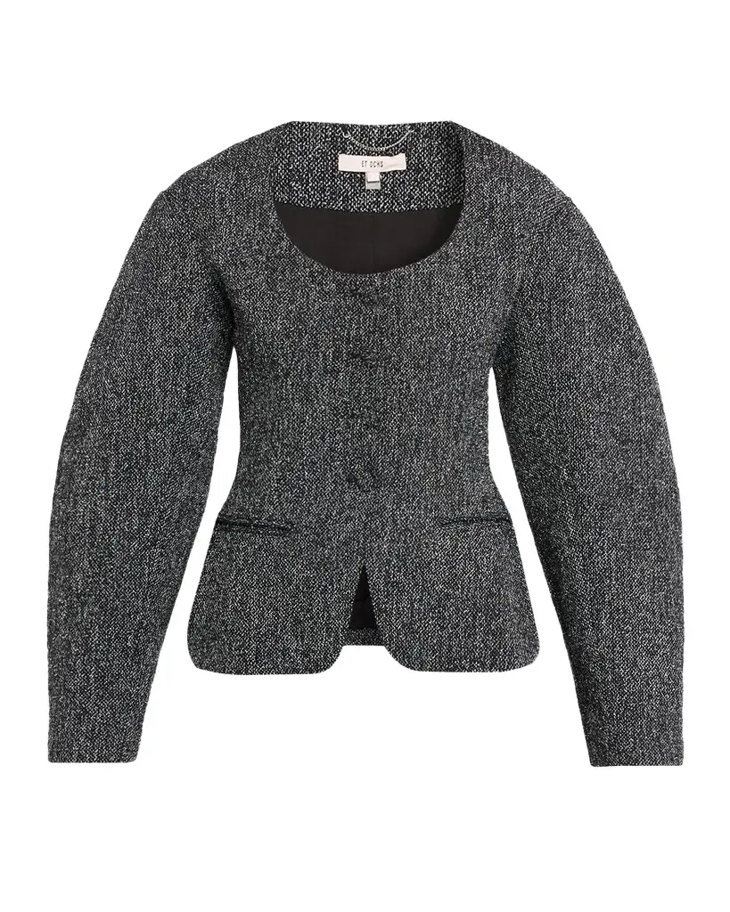 Et Ochs Viktor Barrel-Sleeve Suiting Jacket