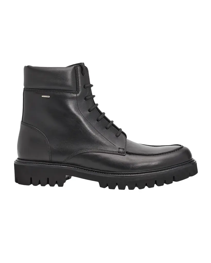 Giuseppe Zanotti Men's Nerus Leather Lace-Up Boots