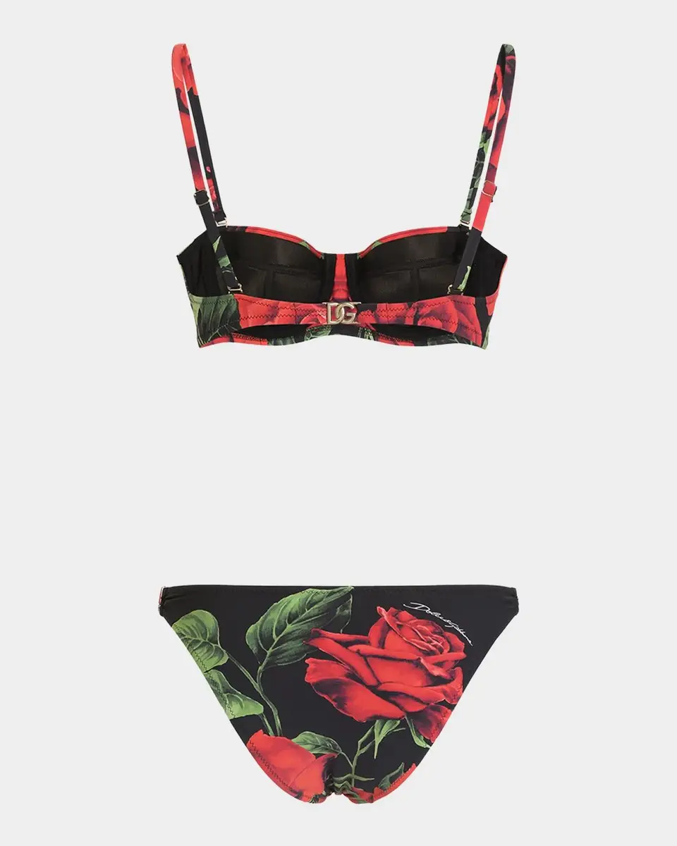 Dolce & Gabbana St. Sicilia Printed Two-Piece Swimsuit | Thumbnail 3
