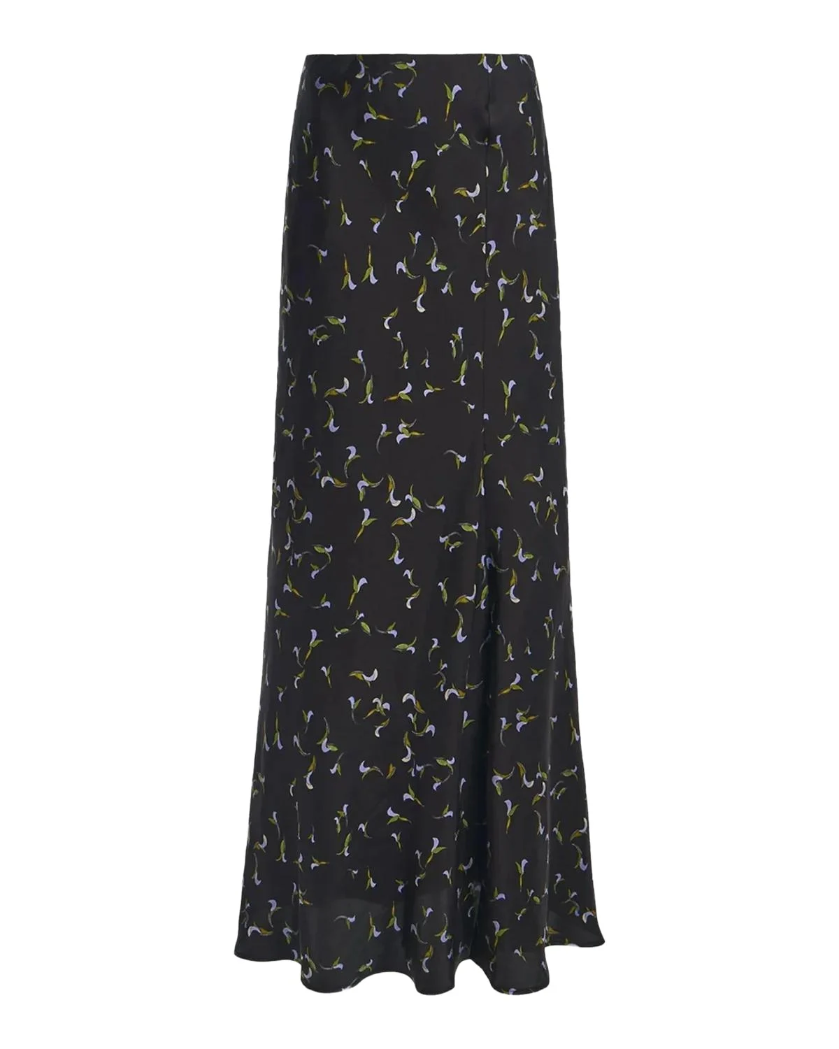Altuzarra Casey Abstract-Print Silk Midi Skirt