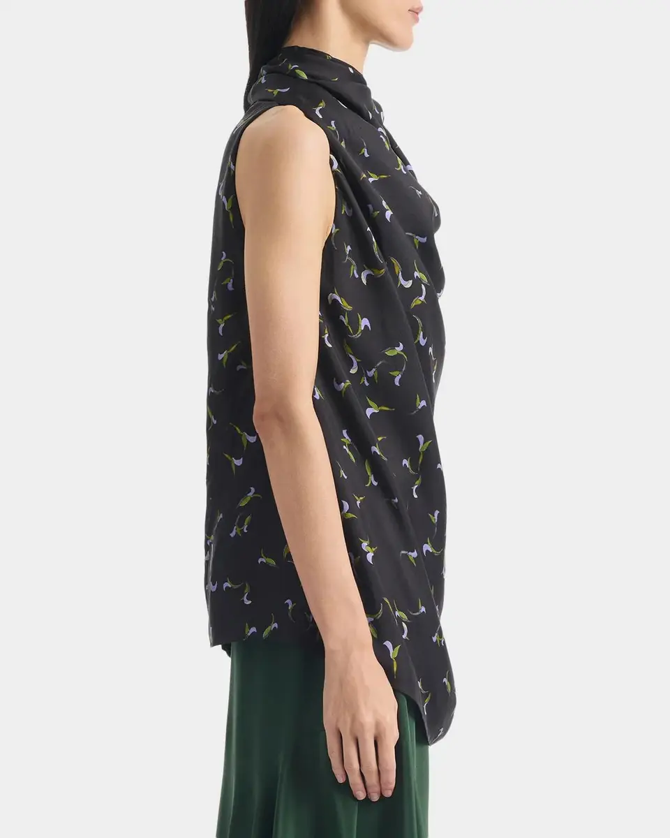 Altuzarra Sleary Sleeveless Silk Twill Cowl-Neck Top | Thumbnail 6 Altuzarra Sleary Sleeveless Silk Twill Cowl-Neck Top | Thumbnail 6